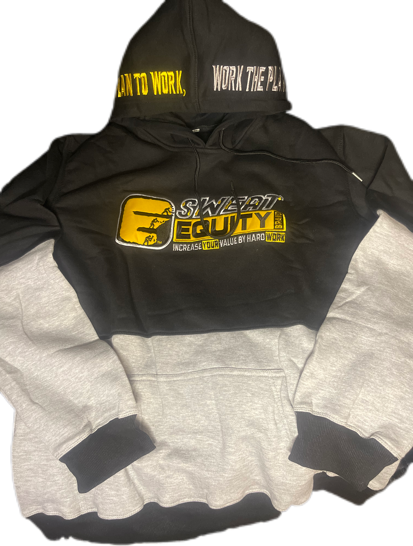 2 Tone Pull Over Hoodie (Authentic)