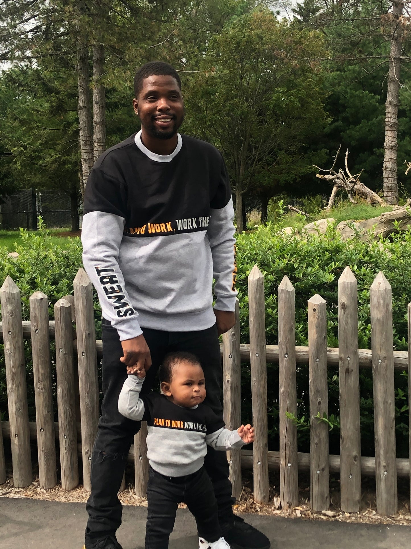Plan to Work, Work the Plan Sweat Equity Crew Neck Sweatshirt