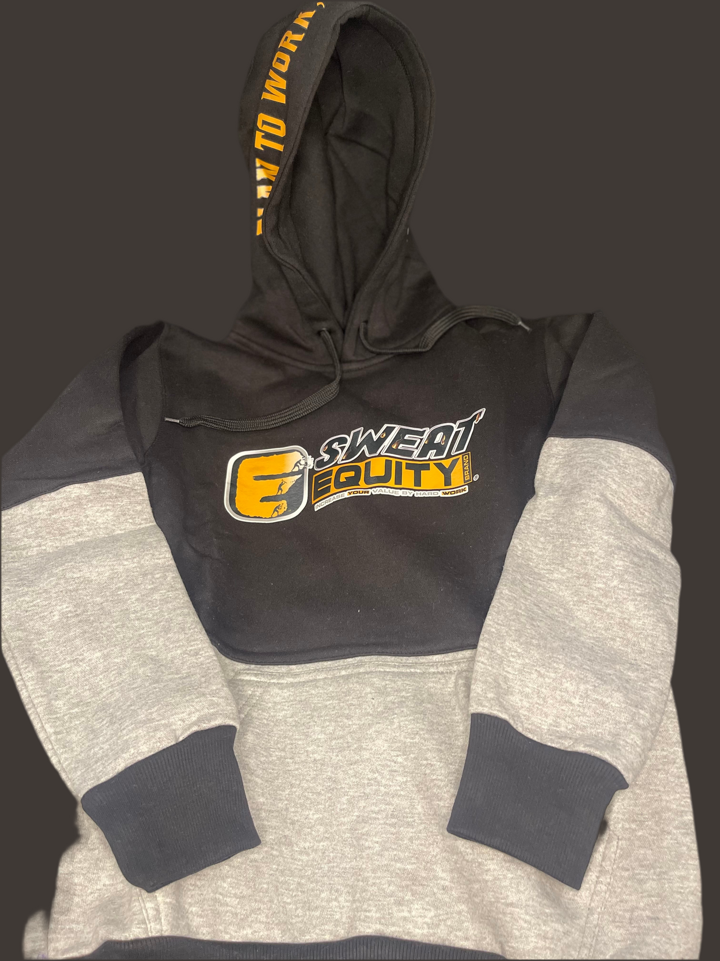 Sweat Equity Plan To Work, Work the Plan on Hood Hoodies