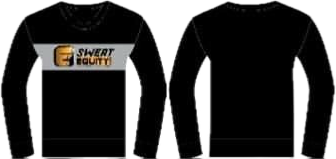 Front Stripe CrewNeck Sweatshirt