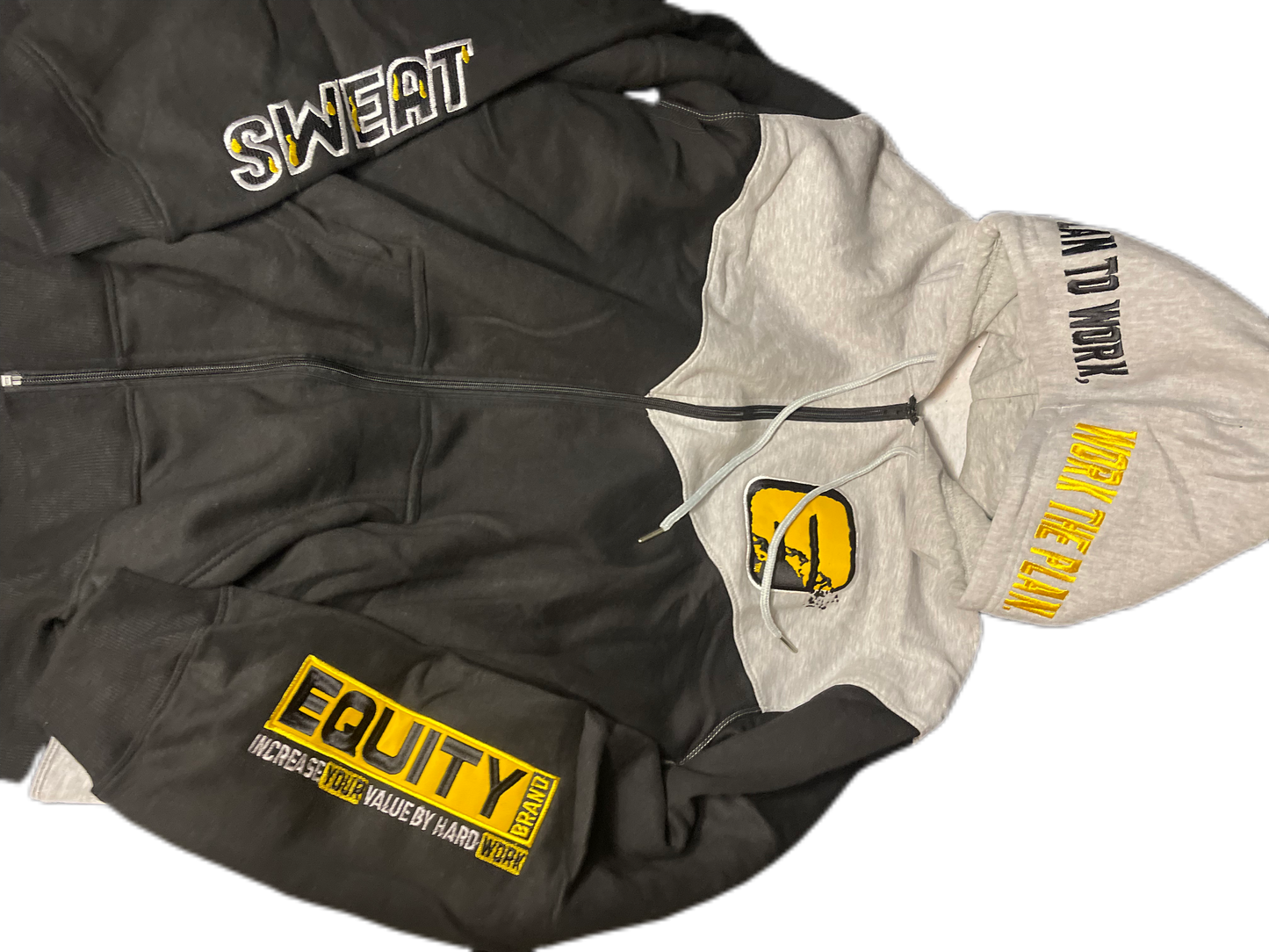 Zipper Sweat Equity Hoodie (Authentic)