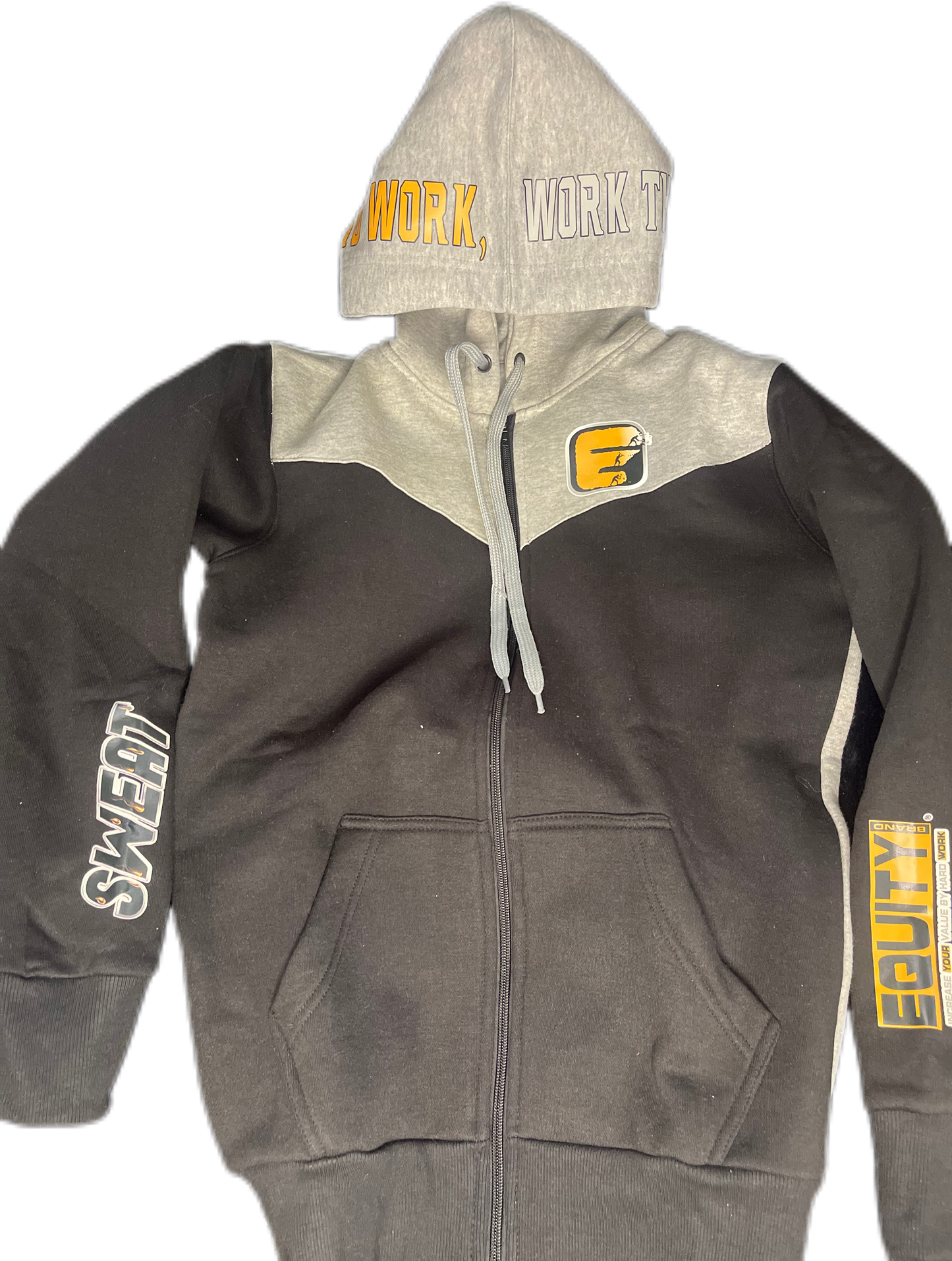 Zip Sweat Equity Hoodie (Plan to Work, Work The Plan Hood)