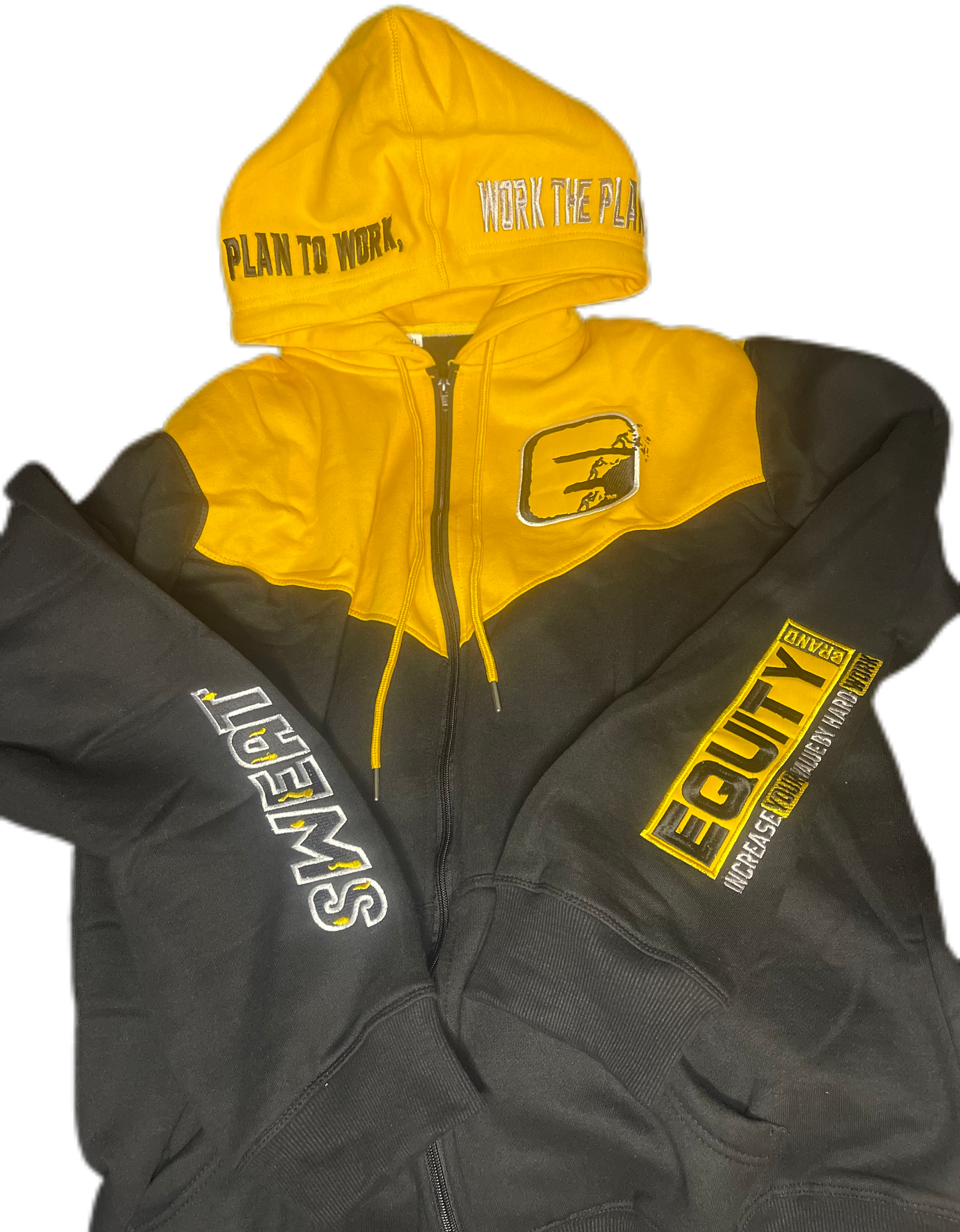 Zipper Sweat Equity Hoodie (Authentic)