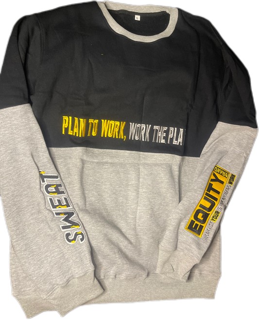 2 Tone Crewneck Sweatshirt (Authentic)