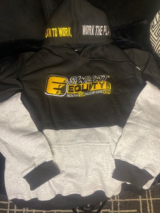 2 Tone Pull Over Hoodie (Authentic)