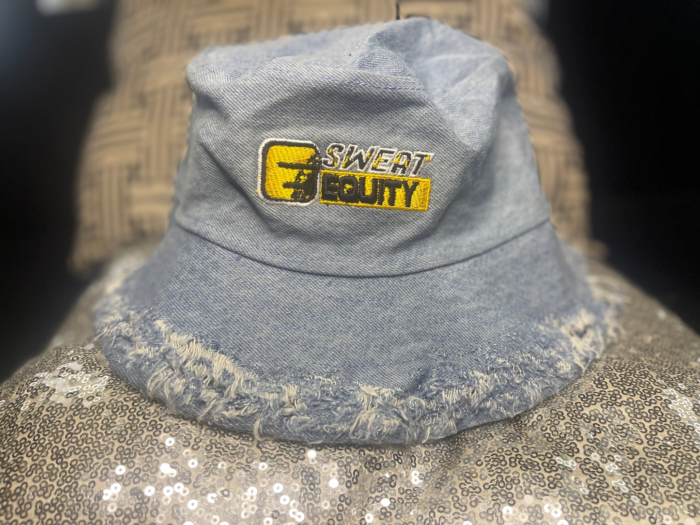 Sweat Equity Bucket Hat (Blue Jean)